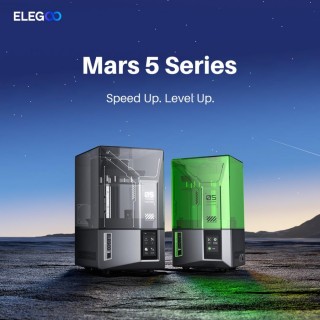 ELEGOO Mars 5 MSLA Auto Calibration Autoleveling Mono LCD 3D Printer Resin